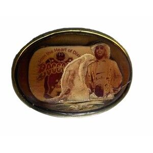 Hank Williams Jr Belt Buckle Bocephus Bama Band